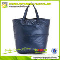 2013 customized logo plain blue handbag/mini tote bags wholesale